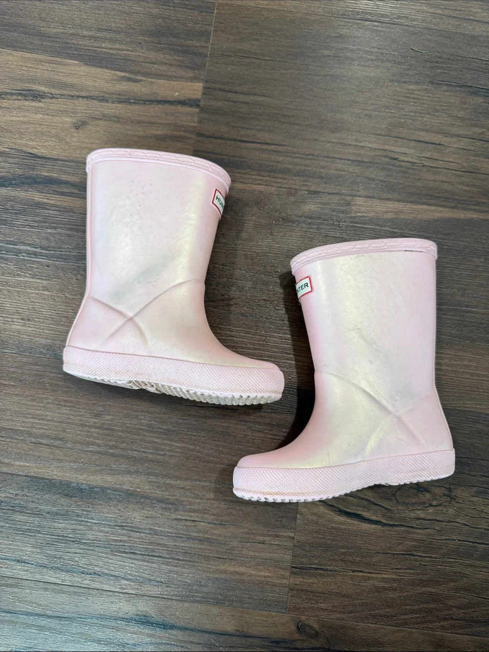 Toddler Pink Hunter Boots